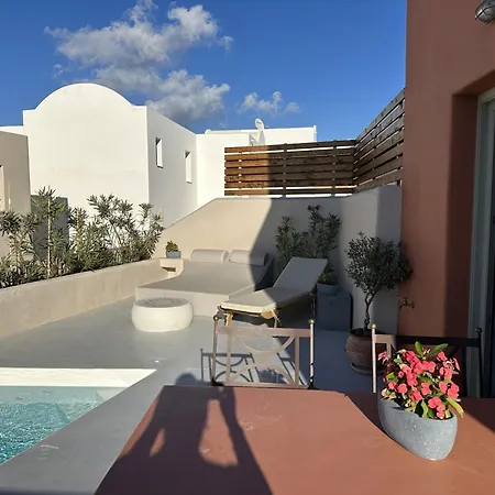 Signature Santorini 2 Bedroom Private Jetted Pool & Beautiful 빌라 이아